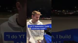 Asking College Student How He Affords His Car \u0026 What He Does For A Living? 🤫