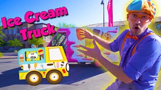 Blippi Visits an Ice Cream Truck | Learn Maths, Colors, Numbers & More! | Learning Videos for Kids