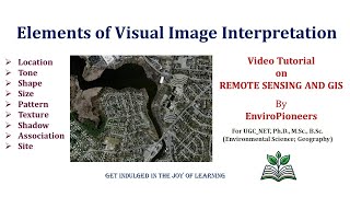 Elements of Visual Image Interpretation - Aerial/Satellite Images