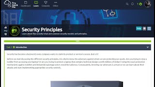 THM Security Principles