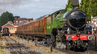 Severn Valley Railway - Autumn Steam Gala - Kidderminster 15/09/23 - 4K