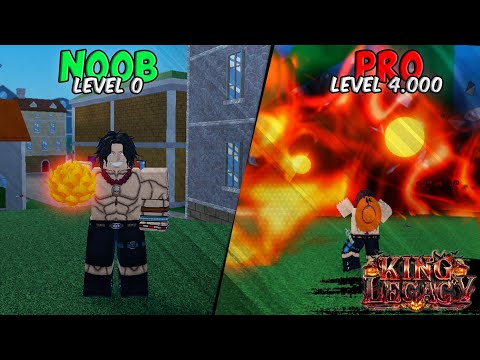 Starting Over as Portgas D. Ace and Awakening Flame Fruit Update 4.8.1 King Legacy