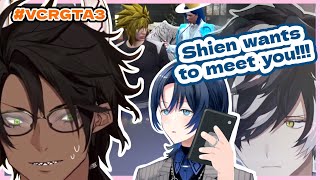 Shien wants to meet Oga in VCRGTA & Ao helps him with all her might (HOLOSTARS eng sub clip)