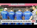 Penggerebekan Pangkalan Gas LPG Oplosan