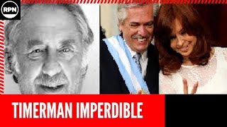 Sorprendente revelación de Raúl Timerman sobre el acto de Alberto y Cristina en La Plata