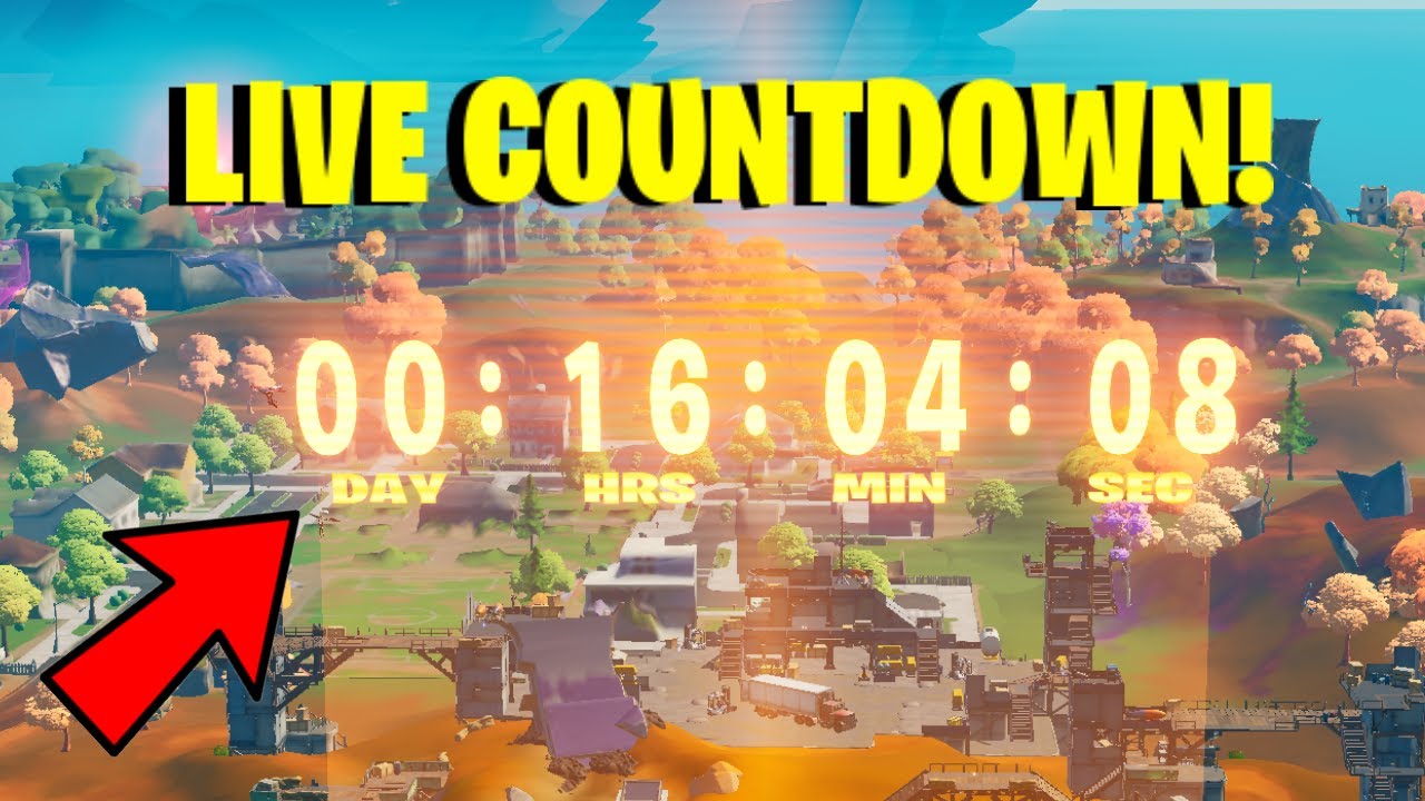 FORTNITE CHAPTER 3 LIVE EVENT COUNTDOWN! - YouTube