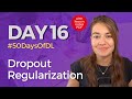 What is Dropout Regularization | How is it different?
