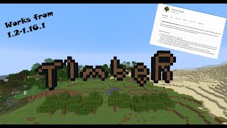 Timber plugin tutorial | Minecraft 1.16