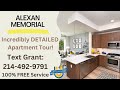 Alexan Memorial | Houston TX | Stunning One Bedroom Model - Quick Walkthrough!