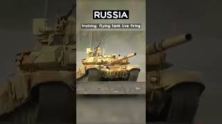 in-flight shooting training (tank) Russia vs Germany #shorts#T-90A#Leopard2A6