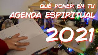 Toma nota!📚TIPS para usar TU AGENDA ESPIRITUAL 2021+regalito por ser tan buenos suscriptores☺️