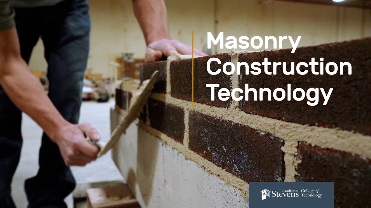 Masonry Construction Technology Youtube