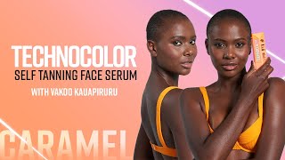 Technocolor Self Tanning Face Serum Caramel Feat. Vakoo Kauapirura | Bondi Sands