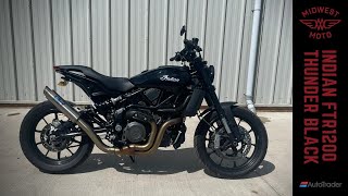 Indian FTR1200 Base Thunder Black - Sale Video Walk Around