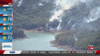 High fire danger due to drought