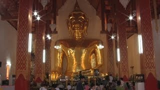 黄金大仏 - Golden Buddha - Wat Si Khom Kham - Wat Phrachao Ton Luang - Phayao Thailand