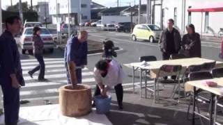 2011年　浪江サンプラザ　餅つき＆神楽イベント　1/8