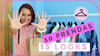 10 PRENDAS 15 LOOKS | LookBook, Outfits | Gabbysweetstyle