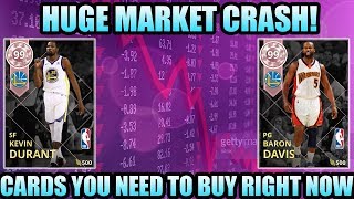 NEW PINK DIAMONDS CRASHING THE MARKET AND WHAT PLAYERS TO BUY RIGHT NOW IN NBA 2K18 MYTEAM