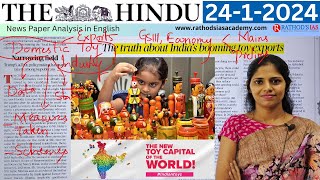 24-1-2024 | The Hindu Newspaper Analysis in English | #upsc #IAS #currentaffairs #editorialanalysis