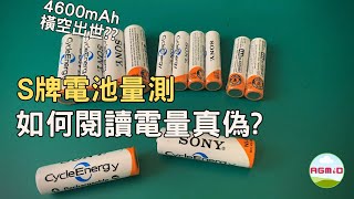 [最持久的3號電池?] S牌出新電池嗎? 電量竟可高達4600mAh? 如何閱讀電量真偽? [鎳氫電池容量][電池規格][電池CP值][充電電池容量標示] reading Ni-MH bat spec