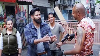 Chiyaan Vikram Ultimate Action Scene | Telugu Scenes | Telugu Videos