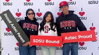 SDSU ADMITTED STUDENT DAY❤️