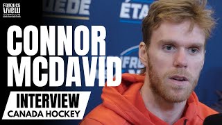 Connor McDavid Discusses Team Canada Players Putting Away Rivalries for Four Nations Team Canada