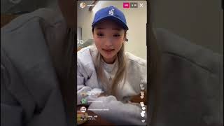 211217 Sieun IG live