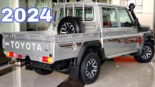Just arrived 😍 2024 Toyota Land Cruiser “ 70series “ double cab pick-up truck “ with price “
