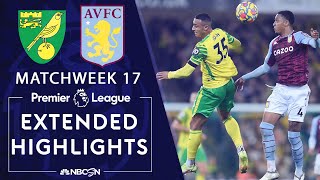Norwich City v. Aston Villa | PREMIER LEAGUE HIGHLIGHTS | 12/14/2021 | NBC Sports