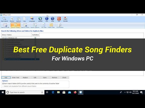 5 Best Free Duplicate Song Finders | For Windows PC