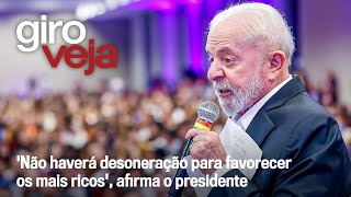 Em ato, Lula se manifesta sobre impasse com Congresso | Giro VEJA