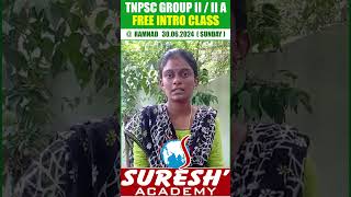 TNPSC GROUP-II / IIA | FREE INTRO CLASS - 30.06.2024 | @ RAMANATHAPURAM | Suresh IAS Academy