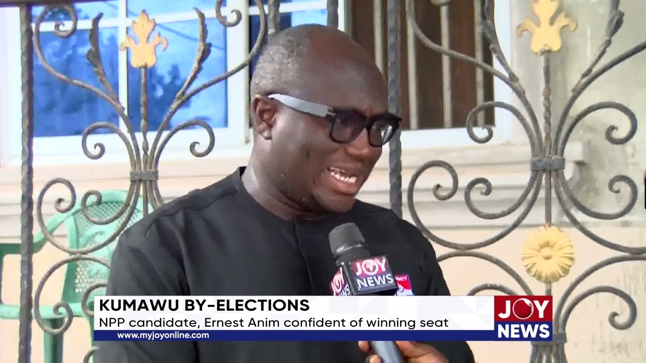 Kumawu By-elections: NPP Candidate, Ernest Anim Confident Of Winning ...