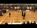 第36回全日本女子学生剣道優勝大会 第1試合場 第11試合 関東学院大学 × 大阪体育大学