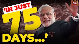 PM Modi Lists India’s Achievements In The First 75 Days Of This Year | India Today Conclave 2023