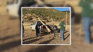 Mescalero Apache Tribe remembers those who died from COVID-19 with cross