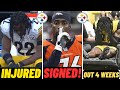 This Is Bad! Steelers Place 2 Players on IR, 3 Others INJURED + SIGN 3 Players! (Pittsburgh News)