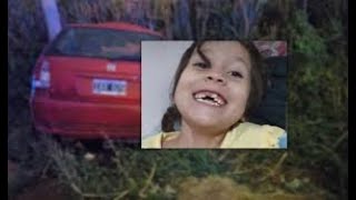 ROBARON UN AUTO CON UNA NENA DE 7 AÑOS Y LA MATARON AL ATROPELLARLA CUANDO CAYÓ EN PLENO ESCAPE