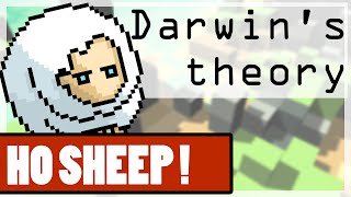 I simulate Darwin's theory of evolution with sheeps !