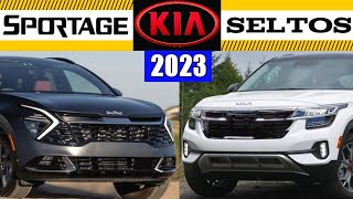 kia SPORTAGE 2023 vs. SELTOS (2023) model | hybrid | review