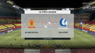 Mechelen vs Gent | Belgian Pro League (22/05/2021) | Fifa 21