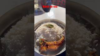 Fish fry with hot rice(macci fry sat main garam rice#shortsfeed #trending #karanpriyavlogs