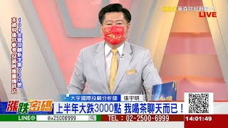 上半年大跌3000點 我喝茶聊天而已！《漲跌密碼》張宇明老師 20220617