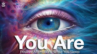 Black Screen 'YOU ARE' Positive Affirmations for Health, Wealth & Success While You SLEEP. Reprogram
