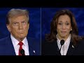 ‘Here we go’: Donald Trump’s priceless reaction to Kamala’s first answer