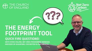 Quick fire questions on the Energy Footprint Tool (EFT)