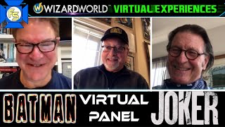 FROM BATMAN TO JOKER Panel – Wizard World Virtual Experiences 2020