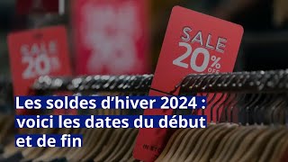 Les soldes d’hiver 2024 : voici les date du début et de fin